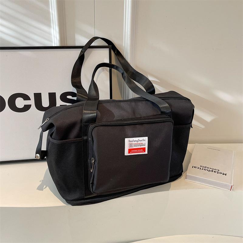 Large capacity travel bag, fitness bag, women s short-distance business trip bag, hand luggage bag, student school storage bag чорний
Large capacity travel bag, fitness bag, women s short-distance business trip bag, hand luggage bag, student school storage bag чорний