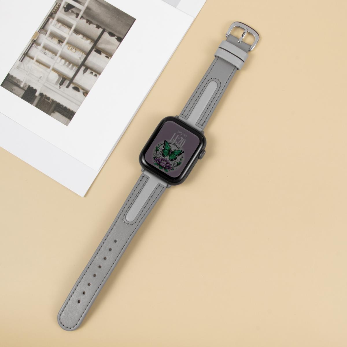 Leather watch Straps for Apple Watch 11 band 46mm 42mm 44mm 40mm 41mm 45mm 49 38 bracelet iWatch series 10-Ultra3-9-8-7-6-5-SE 3 Watch SE3 44mm
Leather watch Straps for Apple Watch 11 band 46mm 42mm 44mm 40mm 41mm 45mm 49 38 bracelet iWatch series 10-Ultra3-9-8-7-6-5-SE 3 Watch SE3 44mm