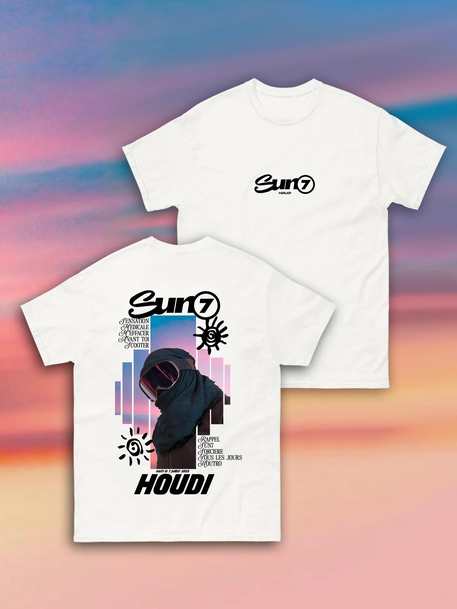 The French Rapper Houdis Sun7 Graphic Printed Tshirts Unisex Women Fashion Hip Hop Streetwear T Shirt Casual Cotton Oversized S
The French Rapper Houdis Sun7 Graphic Printed Tshirts Unisex Women Fashion Hip Hop Streetwear T Shirt Casual Cotton Oversized S