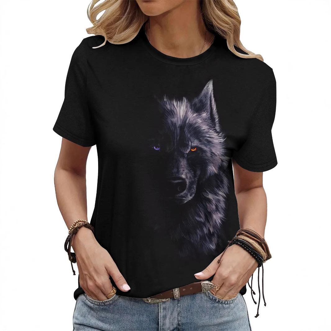 Летние футболки с круглым вырезом и 3D-принтом животных, модные повседневные женские футболки с коротким рукавом XS
Летние футболки с круглым вырезом и 3D-принтом животных, модные повседневные женские футболки с коротким рукавом XS