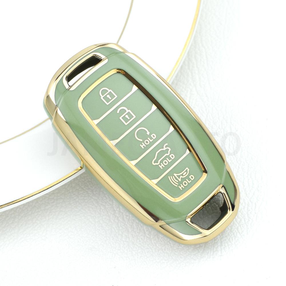 5 Buttons Tpu Car Key Cover Case Shell For Hyundai I30 Ix35 Kona Encino Solaris Azera Grandeur Ig Accent Tm Palisade Santa Fe
5 Buttons Tpu Car Key Cover Case Shell For Hyundai I30 Ix35 Kona Encino Solaris Azera Grandeur Ig Accent Tm Palisade Santa Fe