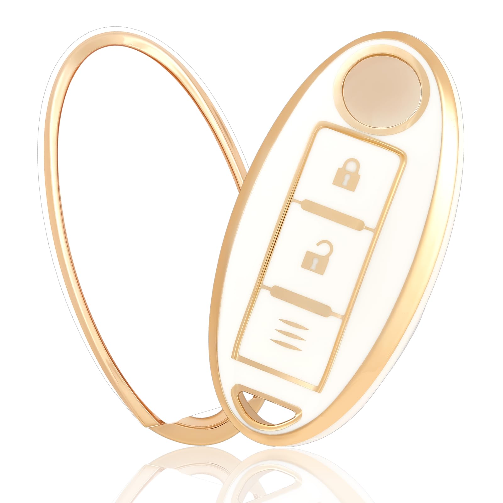 В ПУТЬ Чехол для ключа из ТПУ, Совместим с Nissan New Notebook, белый
В ПУТЬ Чехол для ключа из ТПУ, Совместим с Nissan New Notebook, белый