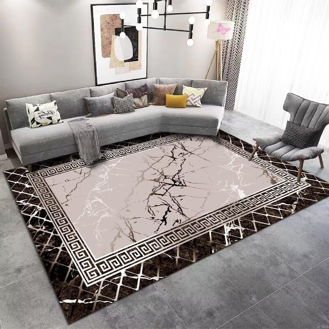 VIKAMA Luxury-Style Marble Living Room Carpet, Bedroom Side Rug, Anti-slip and Stain-resistant Office Floor Mat, Home Decoration 80cm x 120cm
VIKAMA Luxury-Style Marble Living Room Carpet, Bedroom Side Rug, Anti-slip and Stain-resistant Office Floor Mat, Home Decoration 80cm x 120cm