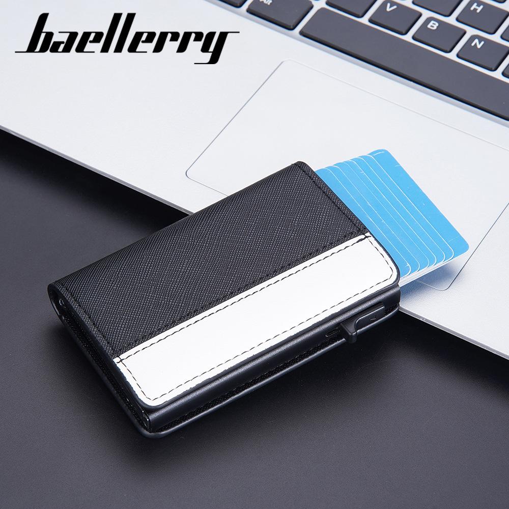 Сумка для карт Baellerry, мужская контрастная RFID-антимагнитная боковая коробка для карт, зажим для карт
Сумка для карт Baellerry, мужская контрастная RFID-антимагнитная боковая коробка для карт, зажим для карт