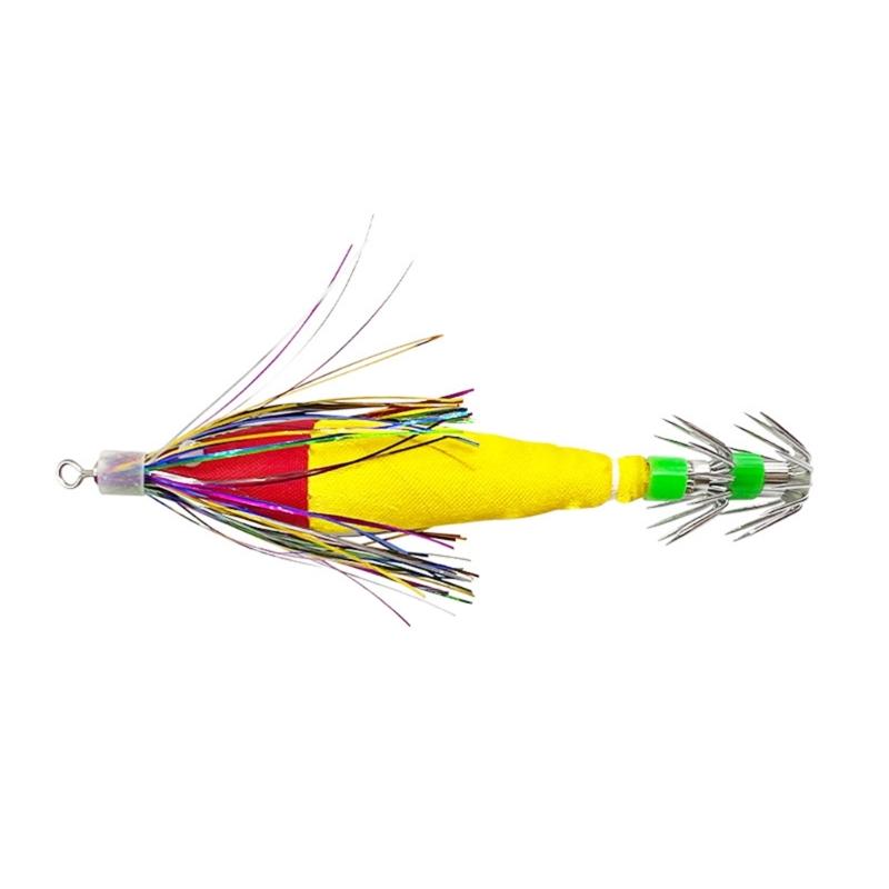 Luminously Cloth Roll Squid Jigs Hook Fishing Lures Baits Cuttlefish Sleeve Squid Jigs Saltwater Hard Night Fishing Baits
Luminously Cloth Roll Squid Jigs Hook Fishing Lures Baits Cuttlefish Sleeve Squid Jigs Saltwater Hard Night Fishing Baits