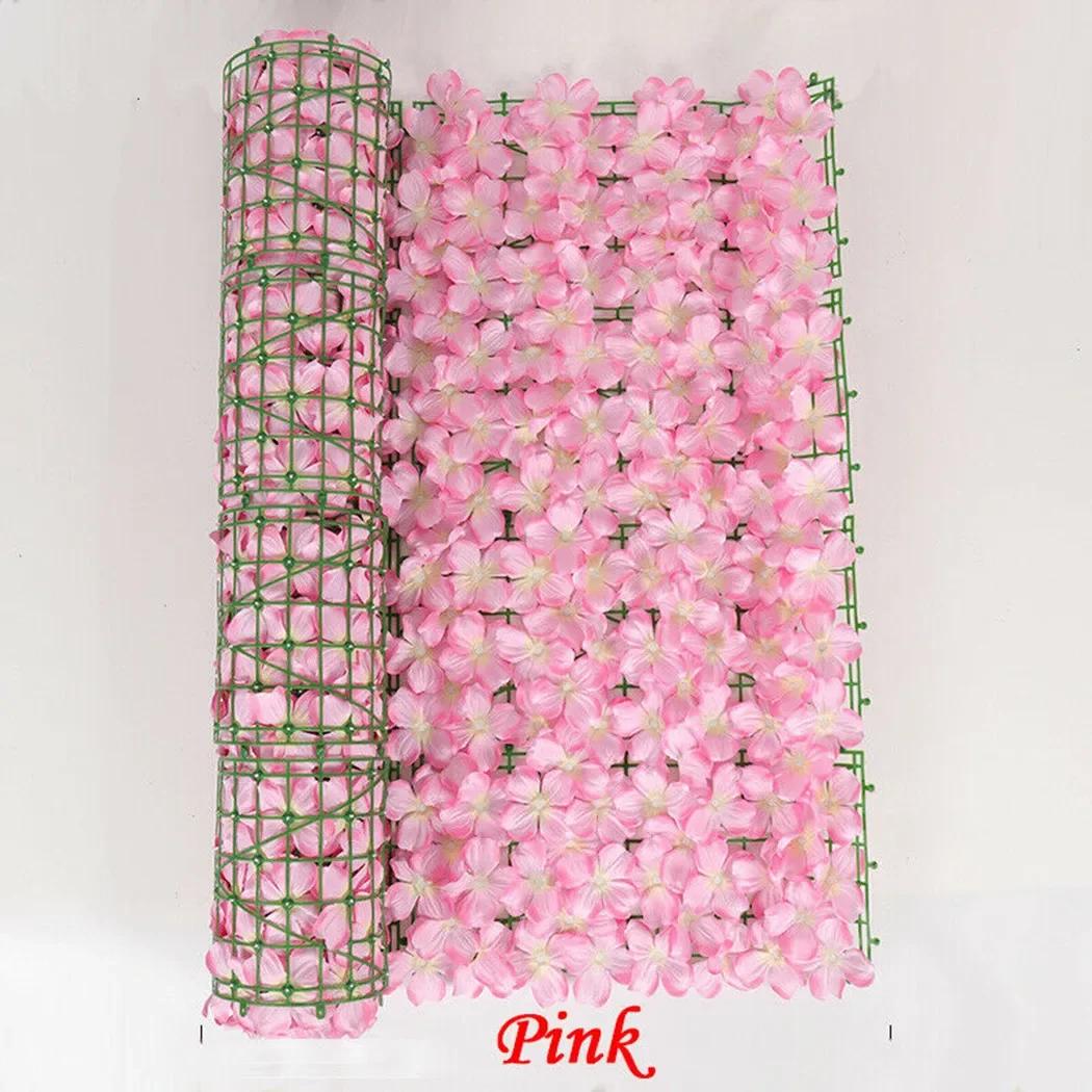 1x Artificial Cherry Blossom Leaf Privacy Fence Screen Home Garden Flowers Hedge Fencing Flower Fence Net Wall Decoration рожевий
1x Artificial Cherry Blossom Leaf Privacy Fence Screen Home Garden Flowers Hedge Fencing Flower Fence Net Wall Decoration рожевий