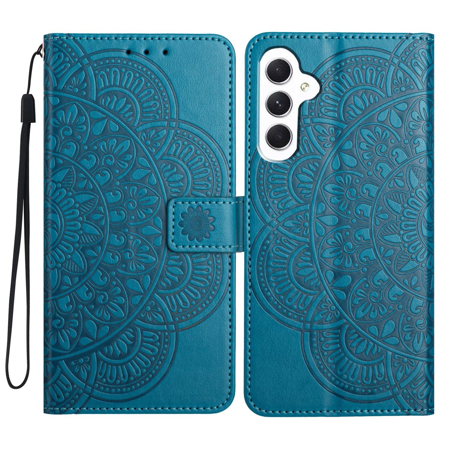 For Samsung Galaxy A15 5G Cell Phone Case Flower Imprinted Wallet Cover Blue
For Samsung Galaxy A15 5G Cell Phone Case Flower Imprinted Wallet Cover Blue