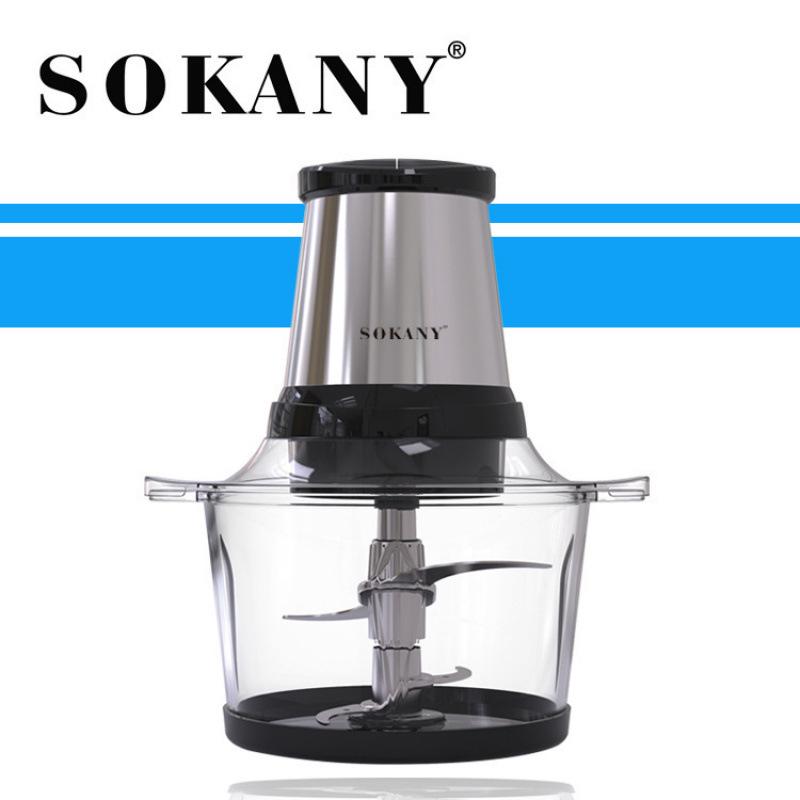 2L Stainless Steel Multi-functional Electric Vegetable Chopper Blender 7004A срібло сірий колір
2L Stainless Steel Multi-functional Electric Vegetable Chopper Blender 7004A срібло сірий колір