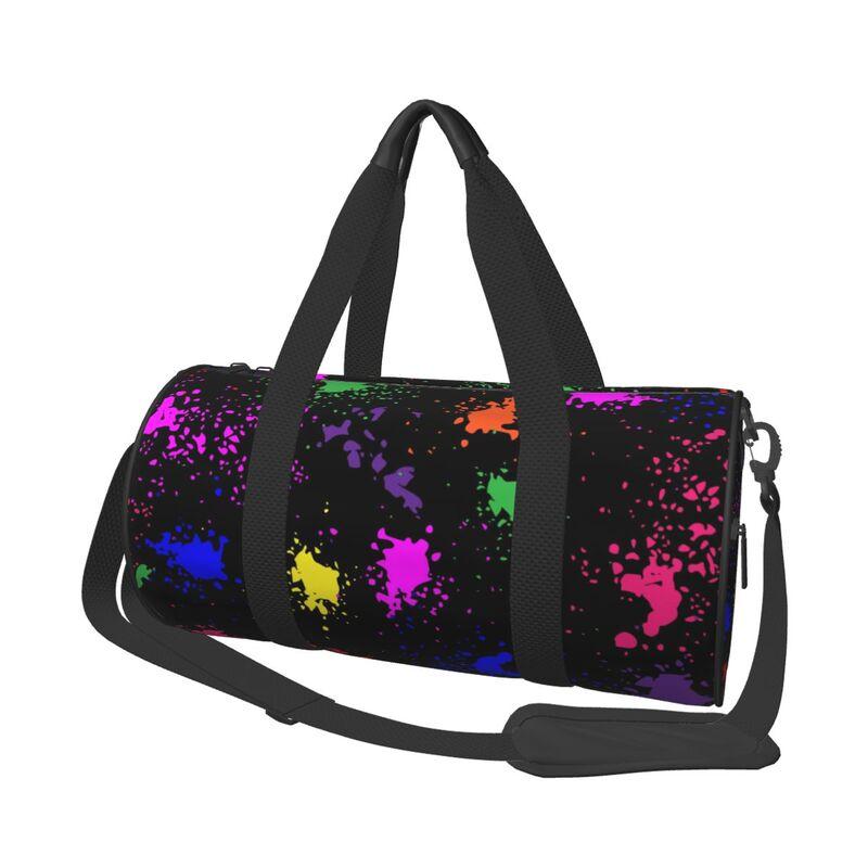 Colorful Paint Splatter Art Travel Duffel Bags Unisex Lightweight Yoga Gym Sports Bags Portable Waterproof Luggage Hand Bag
Colorful Paint Splatter Art Travel Duffel Bags Unisex Lightweight Yoga Gym Sports Bags Portable Waterproof Luggage Hand Bag