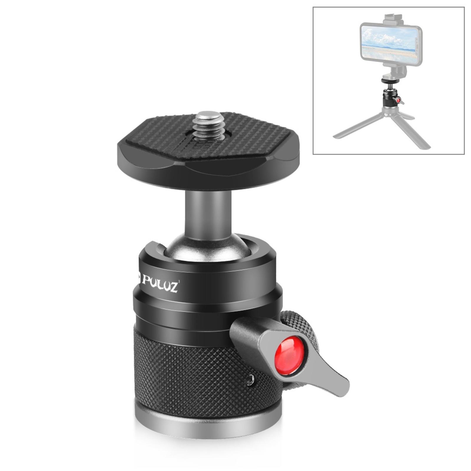PULUZ PU3093B 360 Degree Panoramic Mini Ball Head Tripod Mount for Camera/Phone Clamp/Fill Light A
PULUZ PU3093B 360 Degree Panoramic Mini Ball Head Tripod Mount for Camera/Phone Clamp/Fill Light A