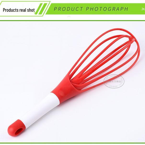 Plastic-Handled Manual Egg Whisk for Baking
Plastic-Handled Manual Egg Whisk for Baking