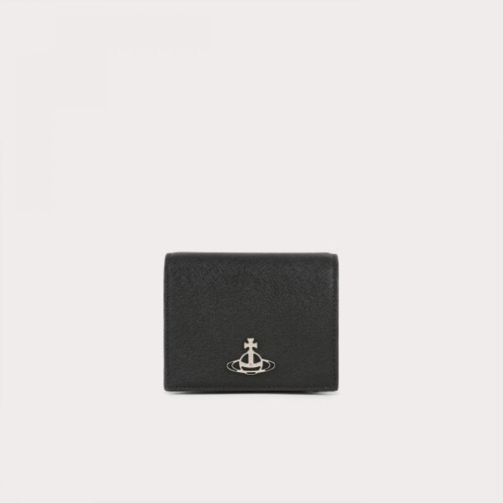 Vivienne Westwood Saffiano Leather Wallet For Women blacks
Vivienne Westwood Saffiano Leather Wallet For Women blacks