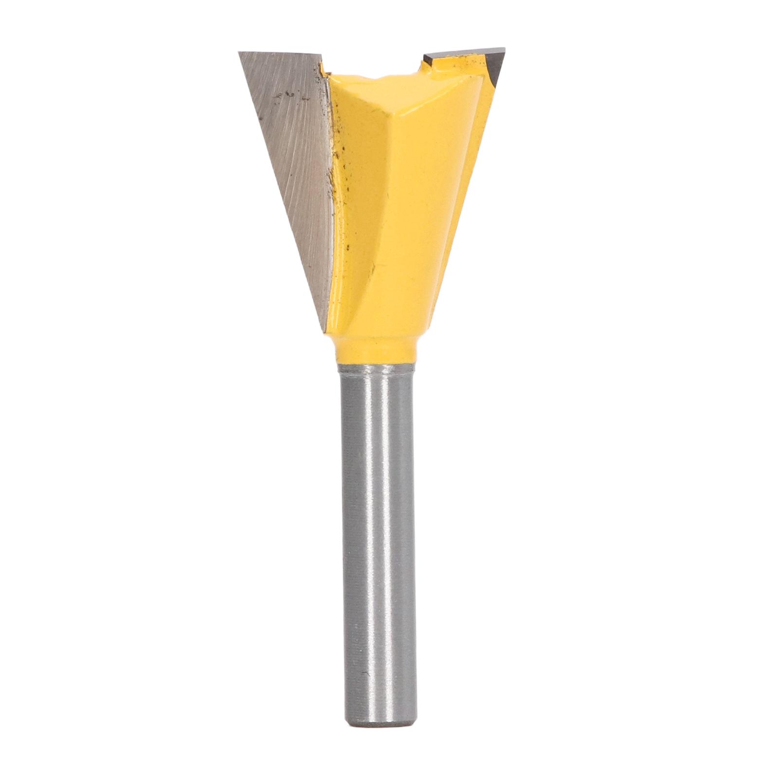 Dovetail Router Bit 6mm 14in Shank Dovetail Shape Wood Grooving Cutter Sharply Efficient
Dovetail Router Bit 6mm 14in Shank Dovetail Shape Wood Grooving Cutter Sharply Efficient