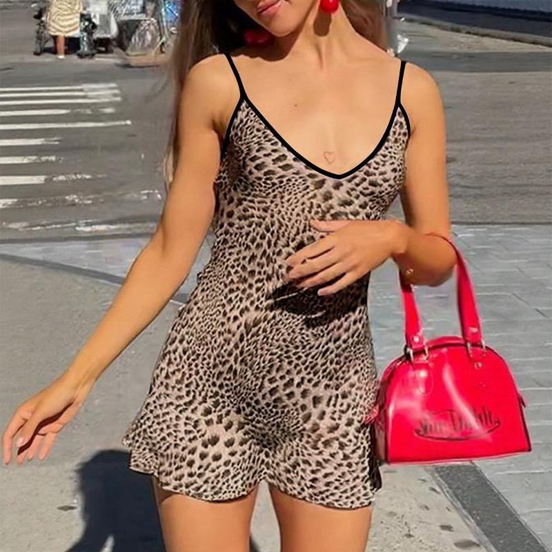 Women s Fashion Summer Spring Leopard Print Sleeveless V-Neck Middle Waistline Casual Dresses XL жовтий
Women s Fashion Summer Spring Leopard Print Sleeveless V-Neck Middle Waistline Casual Dresses XL жовтий