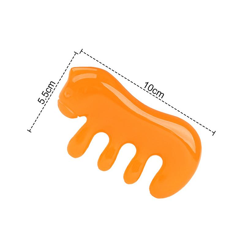 1Pcs Big Teeth Head Acupoint 4-Tooth Meridian Blood Massage Comb Resin Large-Tooth Head Massage Tool 4-Paw Horse Shape Comb
1Pcs Big Teeth Head Acupoint 4-Tooth Meridian Blood Massage Comb Resin Large-Tooth Head Massage Tool 4-Paw Horse Shape Comb