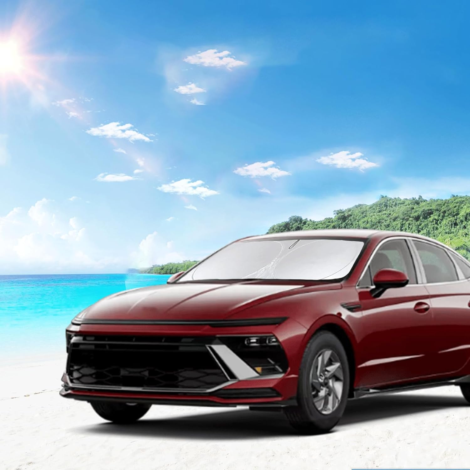 Солнцезащитная шторка на лобовое стекло Telluride для Kia Telluride -2025 Чехол-заслонка на переднее стекло Защитный козырек от солнца на лобовое стекло 210T Отражатель Блокирует тепло и for 2020-2025 Hyundai Son
Солнцезащитная шторка на лобовое стекло Telluride для Kia Telluride -2025 Чехол-заслонка на переднее стекло Защитный козырек от солнца на лобовое стекло 210T Отражатель Блокирует тепло и for 2020-2025 Hyundai Son