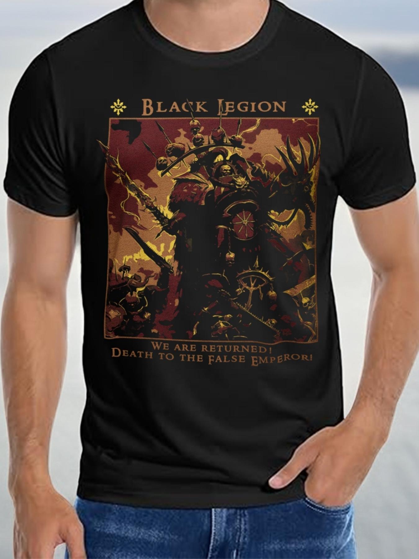 Men s Gothic Fantasy T-shirt -Black Legion Dark Conflict Era Printed T-shirt Suitable for Medieval Combat Themes and Casual W... S разноцветный
Men s Gothic Fantasy T-shirt -Black Legion Dark Conflict Era Printed T-shirt Suitable for Medieval Combat Themes and Casual W... S разноцветный