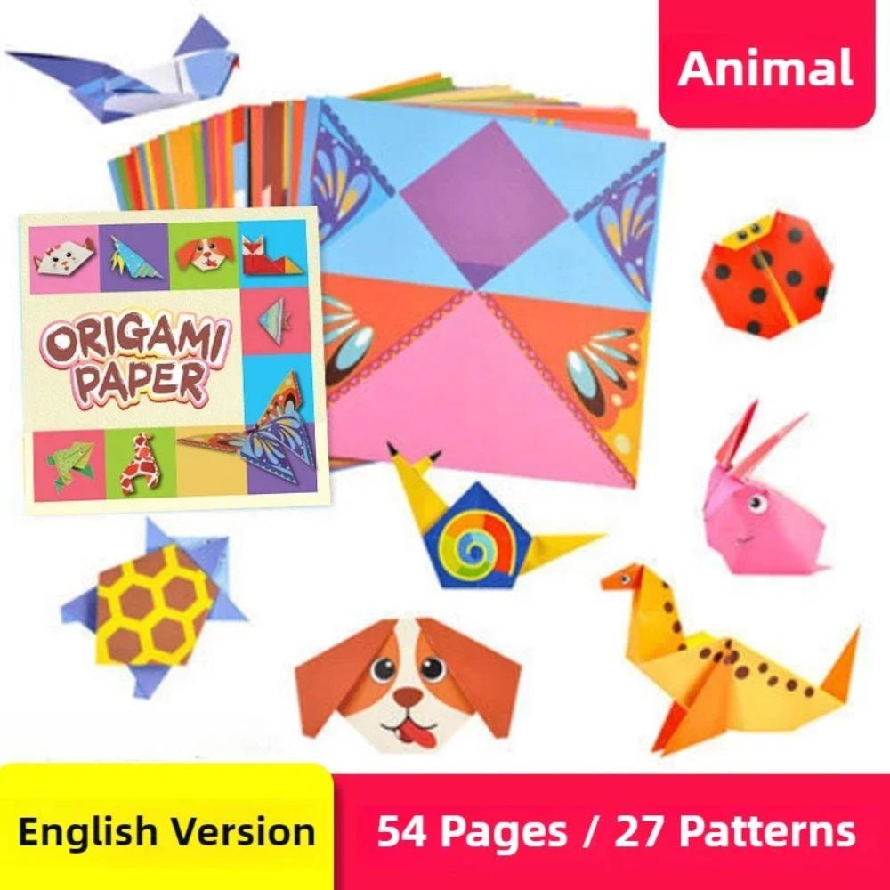 54 сторінки Іграшки Монтессорі DIY Kids Craft Toy 3D Cartoon Animal Origami Handcraft Paper Art Learning Educational Toys for Children
54 сторінки Іграшки Монтессорі DIY Kids Craft Toy 3D Cartoon Animal Origami Handcraft Paper Art Learning Educational Toys for Children