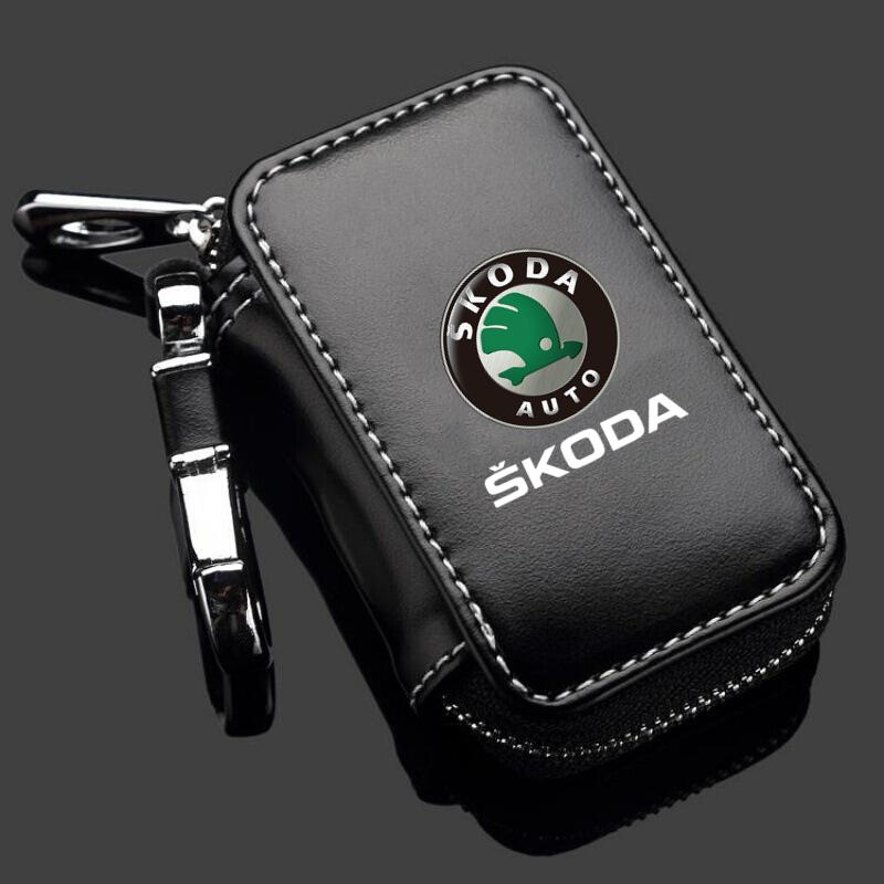 Car Key Fob Case Cover Keychain Zipper Bag Protection Shell For Skoda octavia 2 a7 a5 rapid fabia yeti superb SCALA Accessories
Car Key Fob Case Cover Keychain Zipper Bag Protection Shell For Skoda octavia 2 a7 a5 rapid fabia yeti superb SCALA Accessories