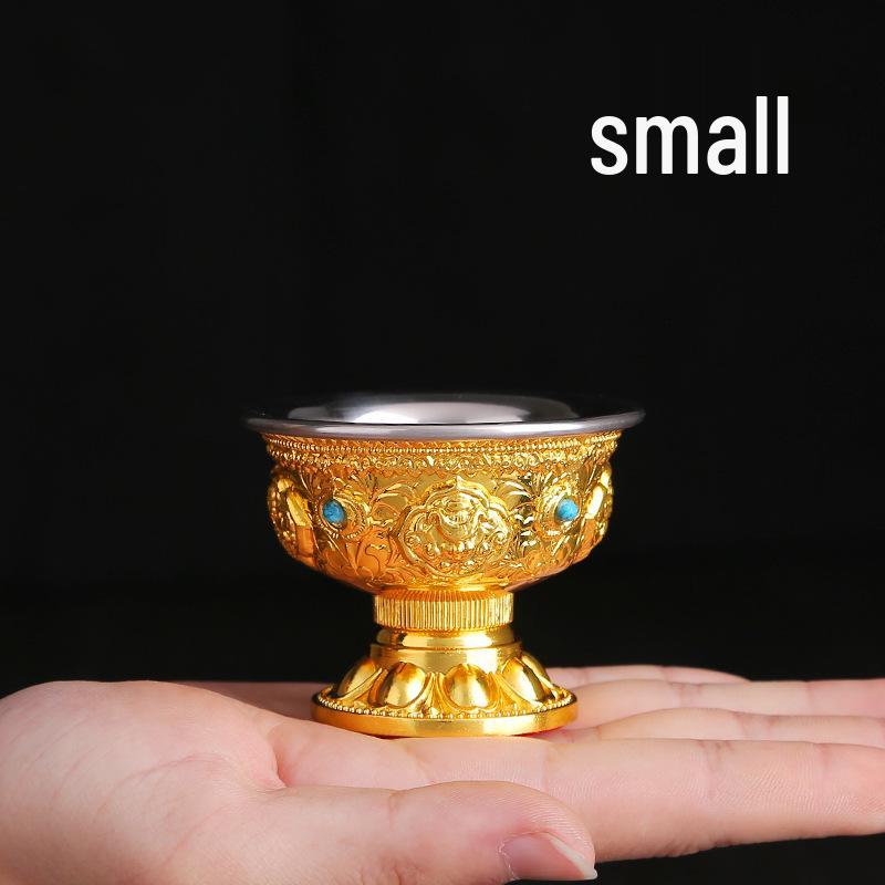 Bofu Eight Auspicious Holy Water Offering Cups: God of Wealth Protector with Liner Ornaments
Bofu Eight Auspicious Holy Water Offering Cups: God of Wealth Protector with Liner Ornaments
