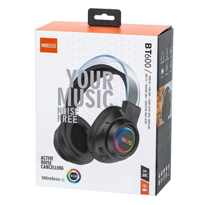 BT600 Bluetooth Headphones: Headband, Breathing Light, Luminous, Stereo Sound, Card Slot, FM Radio, New Release сірий колір
BT600 Bluetooth Headphones: Headband, Breathing Light, Luminous, Stereo Sound, Card Slot, FM Radio, New Release сірий колір