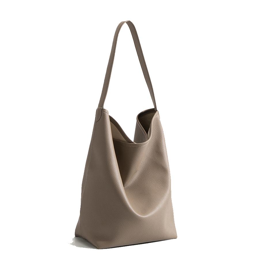 Fashi commuter bucket bag soft pu leather daily shopper female purse handbags new large capacity simple single shoulder Totes 22x12x33cm серый
Fashi commuter bucket bag soft pu leather daily shopper female purse handbags new large capacity simple single shoulder Totes 22x12x33cm серый