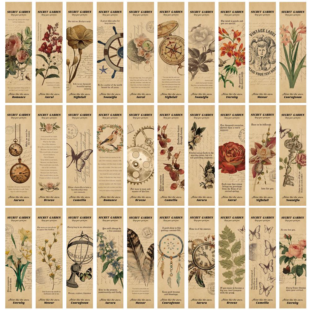 30PCS Nostalgic Style Flowers Bookmarks Nostalgia Paper Cartoon Stationery Laptop Supply Room Community Dormitory Room Bookmark
30PCS Nostalgic Style Flowers Bookmarks Nostalgia Paper Cartoon Stationery Laptop Supply Room Community Dormitory Room Bookmark