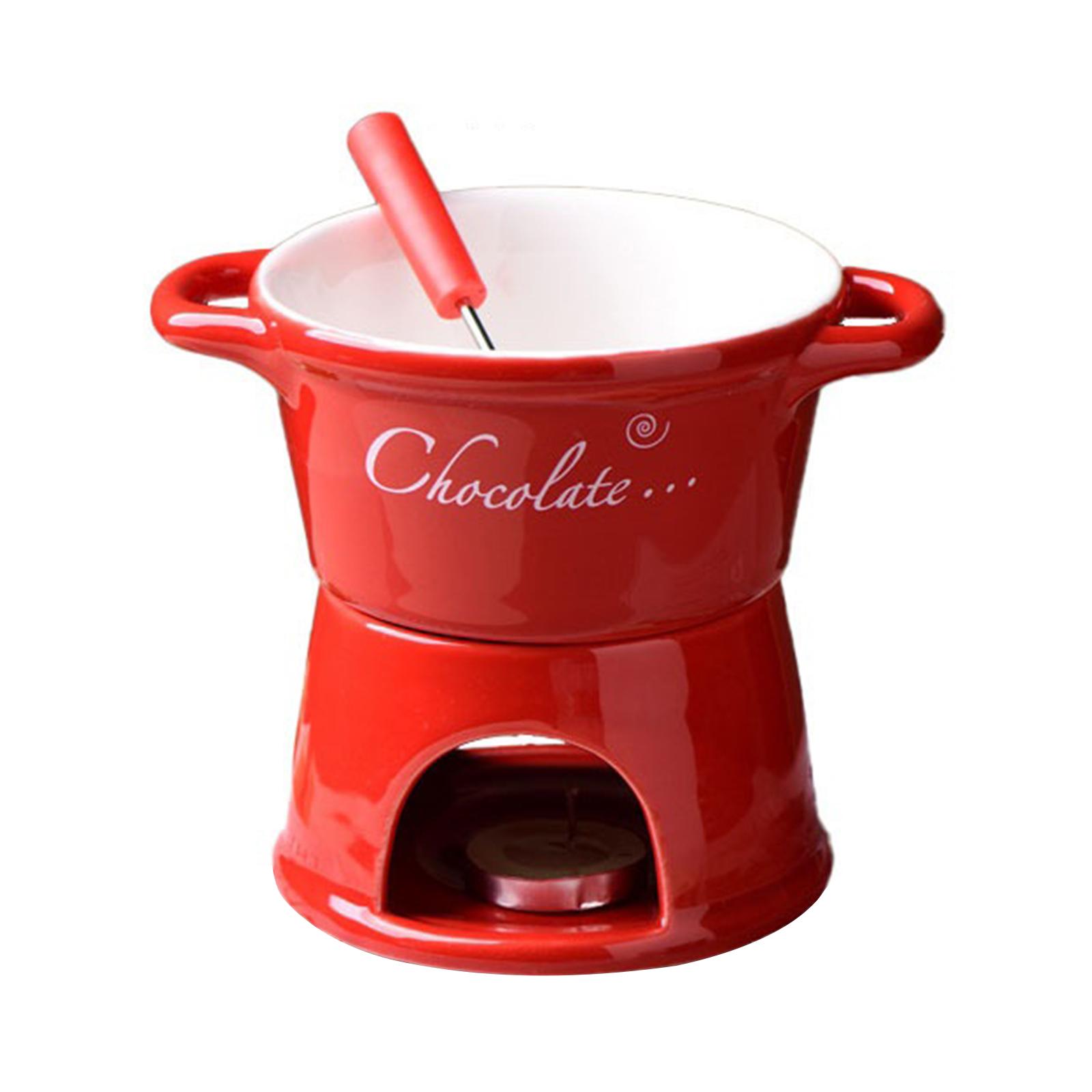 Ceramic Chocolate Fondue Mug with Forks Chocolate Melting Cup Cheese Warmer Cup for Candy Snack Caramel Party 301-400ml
Ceramic Chocolate Fondue Mug with Forks Chocolate Melting Cup Cheese Warmer Cup for Candy Snack Caramel Party 301-400ml