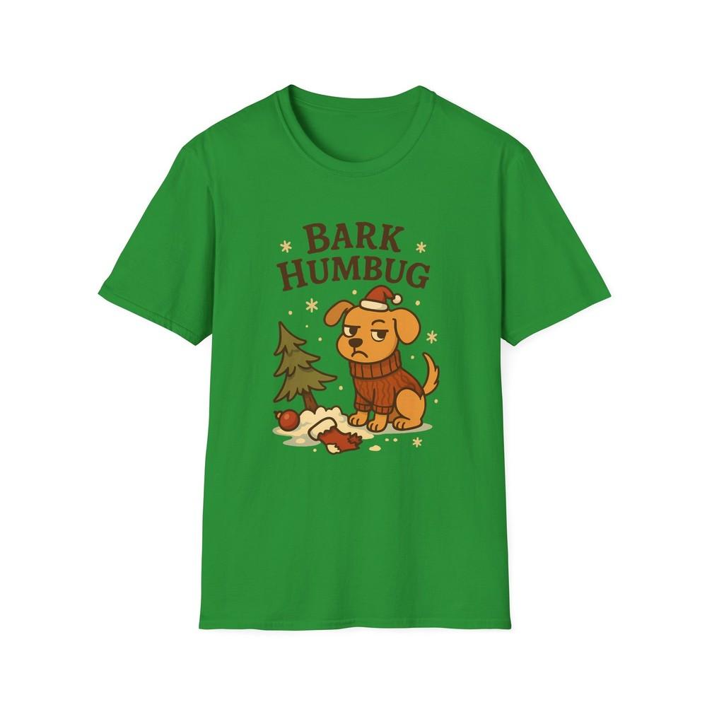 Unisex Softstyle T-Shirt Bark Humbug Funny Christmas Dog Naughty Holiday Tee S
Unisex Softstyle T-Shirt Bark Humbug Funny Christmas Dog Naughty Holiday Tee S