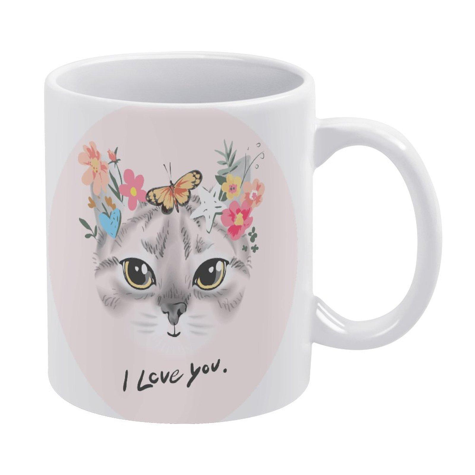 1Pack 11oz White Ceramic Mug Double-Sided Printed Visual Design Coffee Cup Suitable For Home Office Daily Gift белый
1Pack 11oz White Ceramic Mug Double-Sided Printed Visual Design Coffee Cup Suitable For Home Office Daily Gift белый