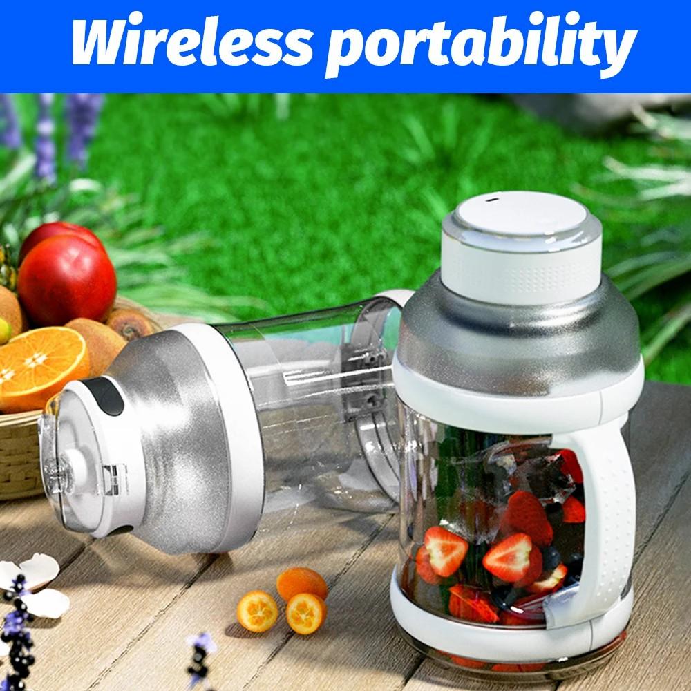 A10 AS Plastic Juice Blender USB Rechargeable Juicer Water Bottle Cup (BPA-Free,FDA Certified) White
A10 AS Plastic Juice Blender USB Rechargeable Juicer Water Bottle Cup (BPA-Free,FDA Certified) White