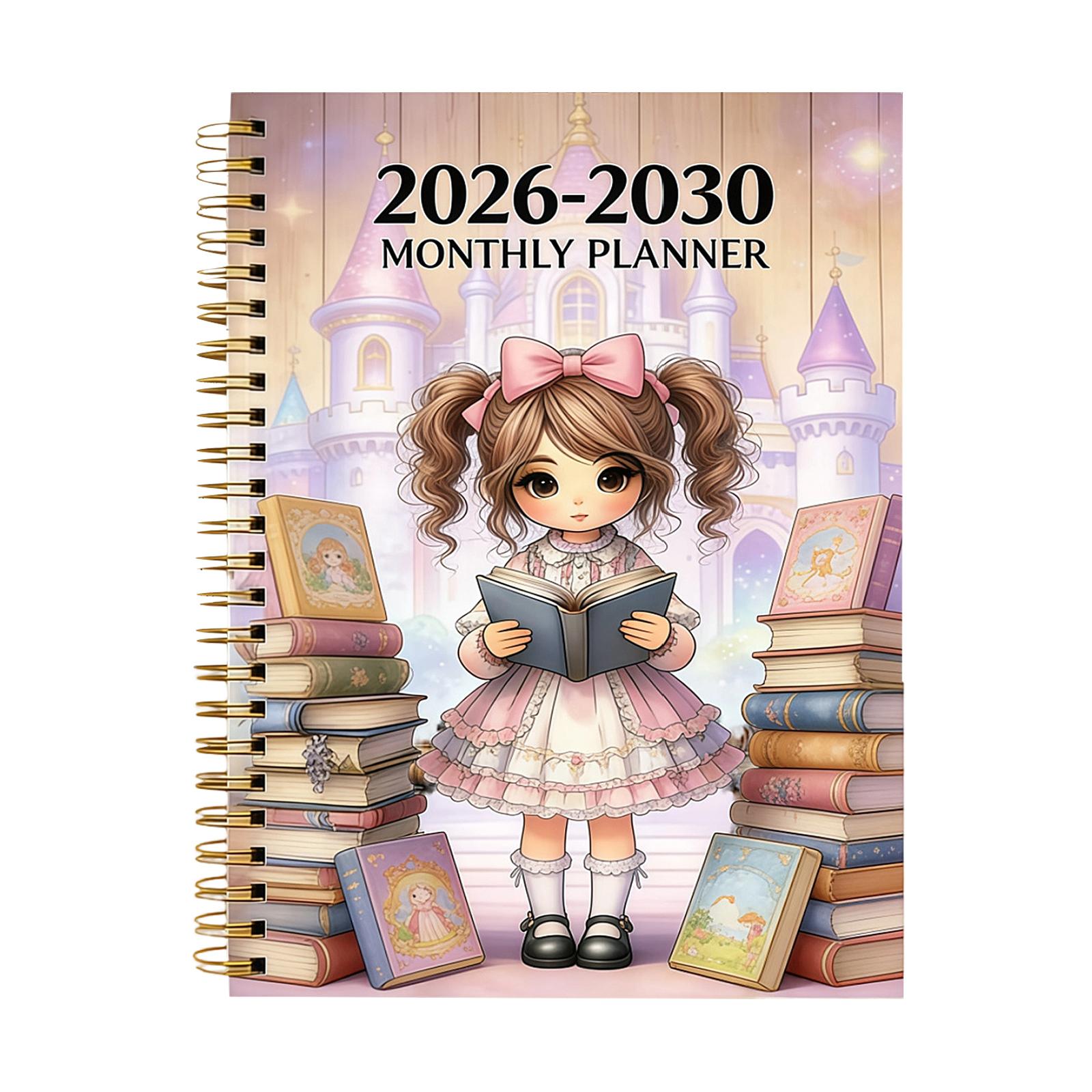 2026-2030 Plan Book Spiral Binding Monthly Plan Book One Size
2026-2030 Plan Book Spiral Binding Monthly Plan Book One Size