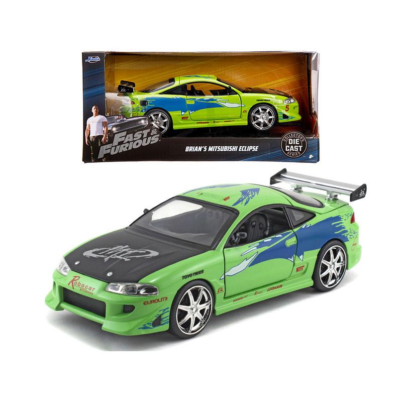 JADA The Fast and the Furious 1995 Mitsubishi Eclipse 1:24 Die-Cast Model - Green 376C JD97603 зелёный
JADA The Fast and the Furious 1995 Mitsubishi Eclipse 1:24 Die-Cast Model - Green 376C JD97603 зелёный