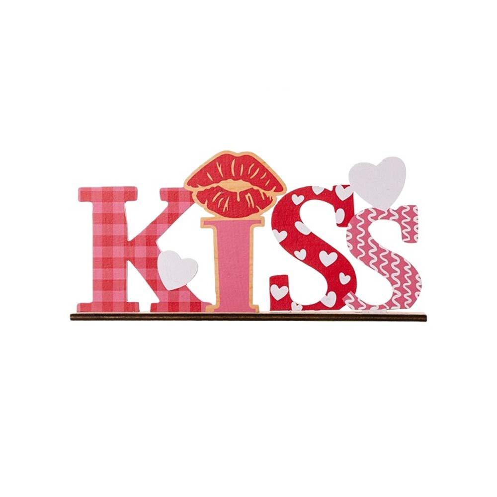 Lip Love Heart Valentine Day Wooden Decorations Wooden Letter Ornaments Valentine s Day Gift StyleB
Lip Love Heart Valentine Day Wooden Decorations Wooden Letter Ornaments Valentine s Day Gift StyleB