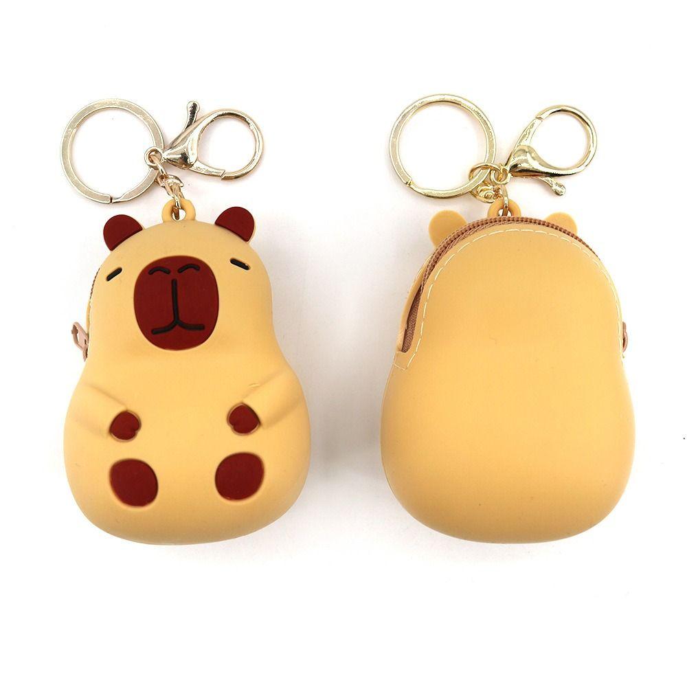 Сумки Аксессуары Брелок Силикагель Мультяшный кулон Новый Капибара Кошелек для монет
Сумки Аксессуары Брелок Силикагель Мультяшный кулон Новый Капибара Кошелек для монет