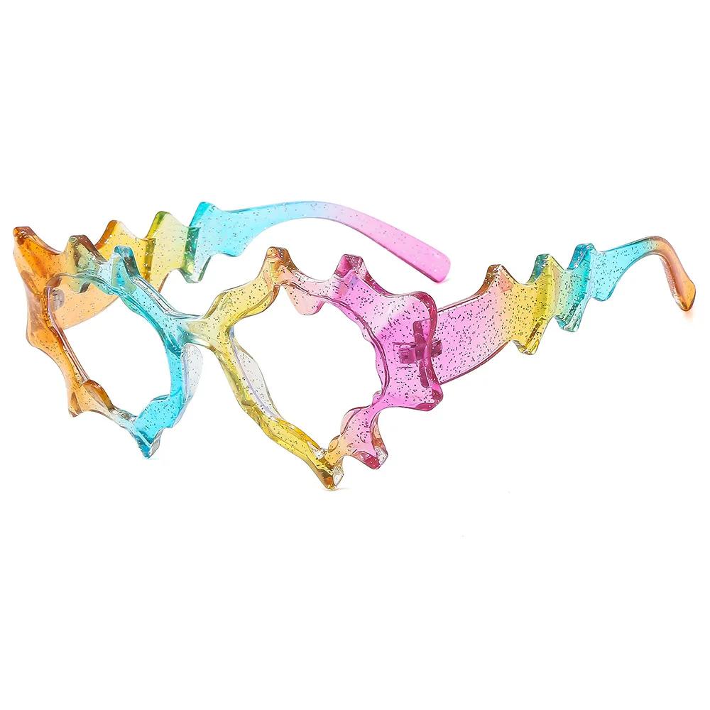 Niche Ice Ribbed Exaggerated Sunglasses Avant-Garde Spicy Girl Transparent Crystal Clear Jelly Colored Instagram Sunglasses as picture
Niche Ice Ribbed Exaggerated Sunglasses Avant-Garde Spicy Girl Transparent Crystal Clear Jelly Colored Instagram Sunglasses as picture