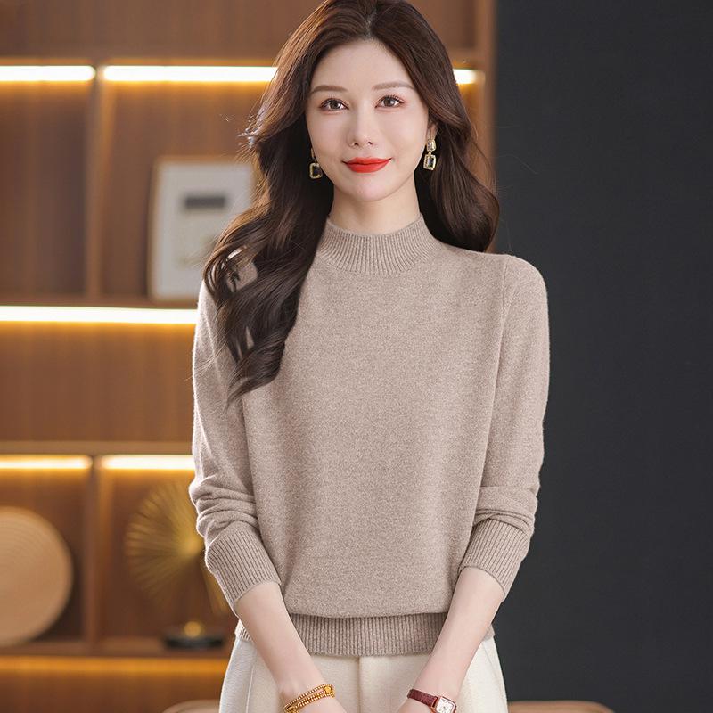 Women s Semi-High Neck Wool Sweater - 100% Pure Wool, Perfect for Autumn/Winter 5XL (165-185 jin) верблюд
Women s Semi-High Neck Wool Sweater - 100% Pure Wool, Perfect for Autumn/Winter 5XL (165-185 jin) верблюд