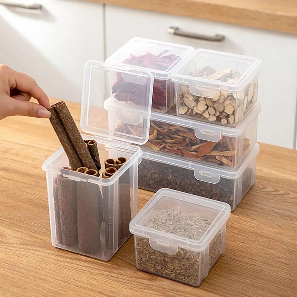 1Pcs Visible Kitchen Storage Boxs Good Sealing Dry Fruit Jar New Spice Container Case Large
1Pcs Visible Kitchen Storage Boxs Good Sealing Dry Fruit Jar New Spice Container Case Large