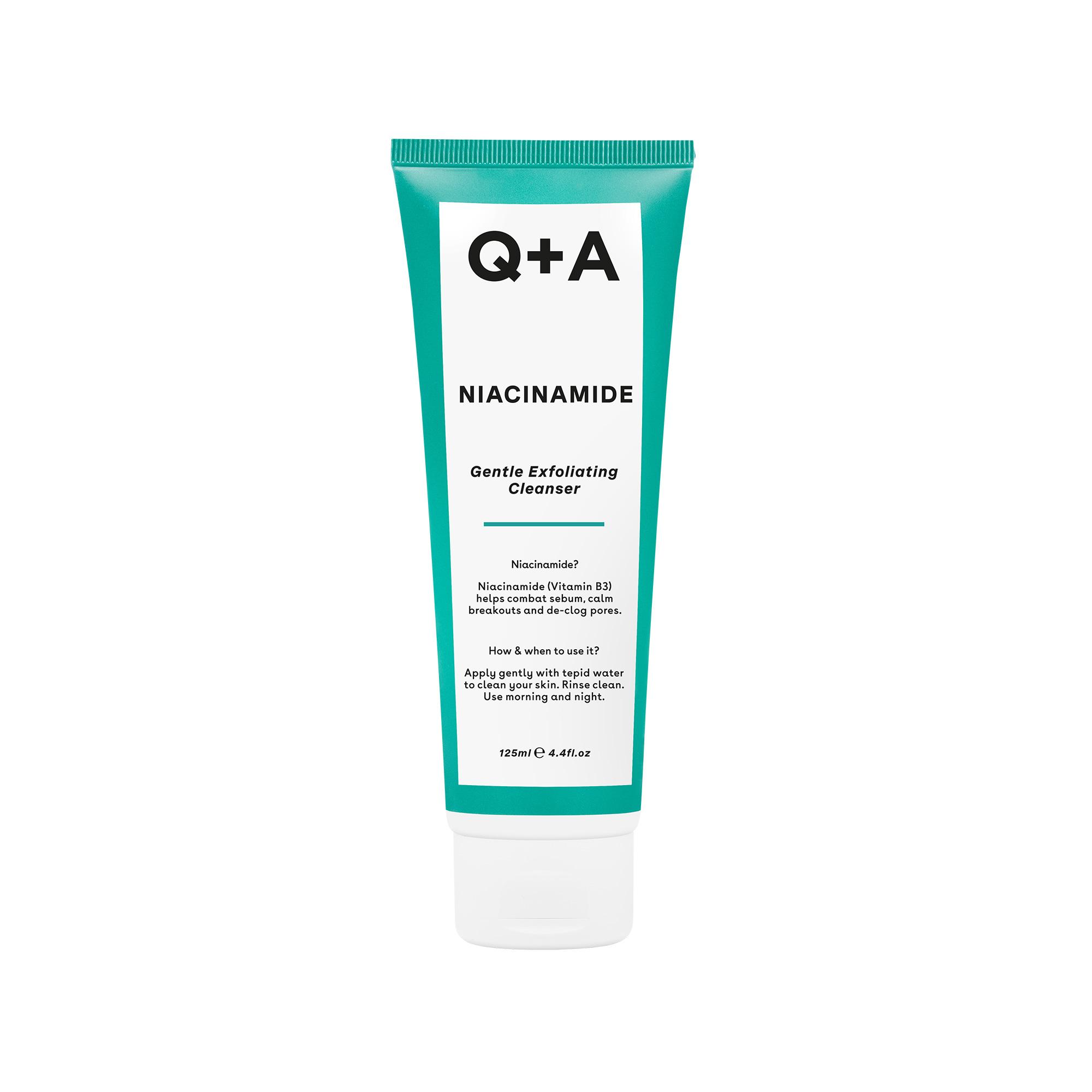 Q+A -Niacinamide Gentle Exfoliating Cleanser, 125 мл - очищаючий гель для обличчя з ніацинамідом
Q+A -Niacinamide Gentle Exfoliating Cleanser, 125 мл - очищаючий гель для обличчя з ніацинамідом