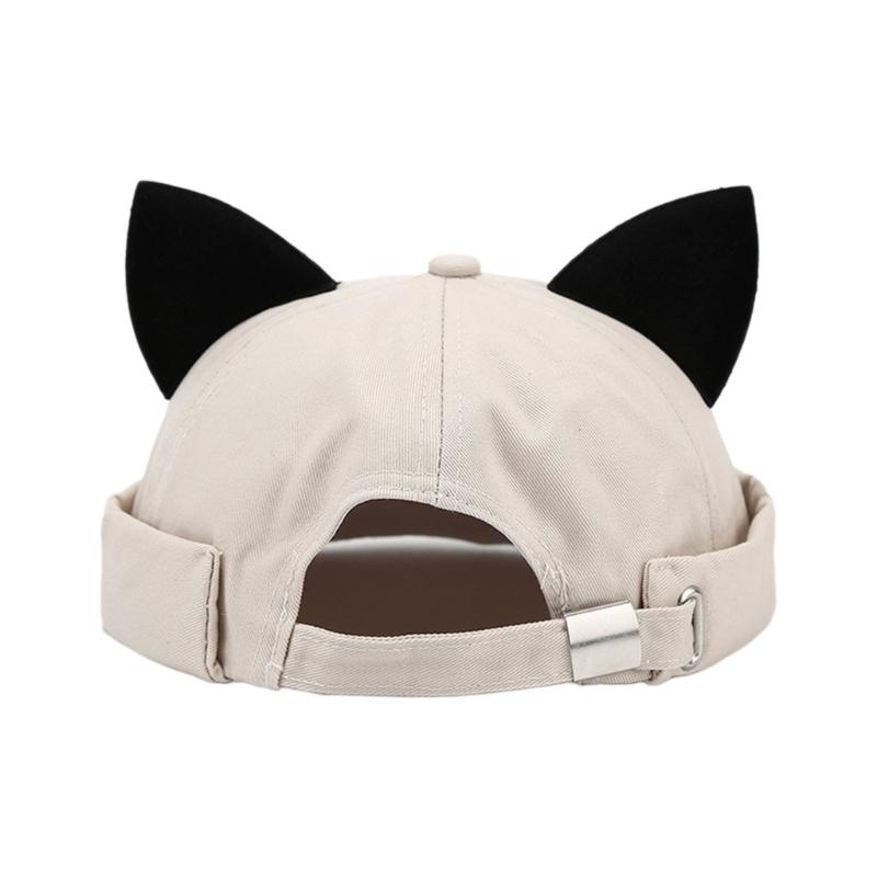 Holiday Spring Woman Cat Ear Hat Teens Outdoor Camping Beanies Hat Plain Color бежевий
Holiday Spring Woman Cat Ear Hat Teens Outdoor Camping Beanies Hat Plain Color бежевий
