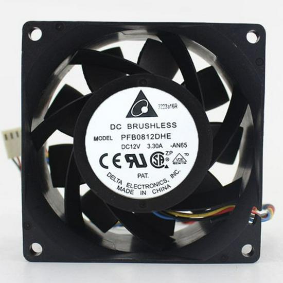 Delta 8038 12V 3.30A 8CM Temp-Controlled Dual Ball Bearing High-Performance Cooling Fan
Delta 8038 12V 3.30A 8CM Temp-Controlled Dual Ball Bearing High-Performance Cooling Fan