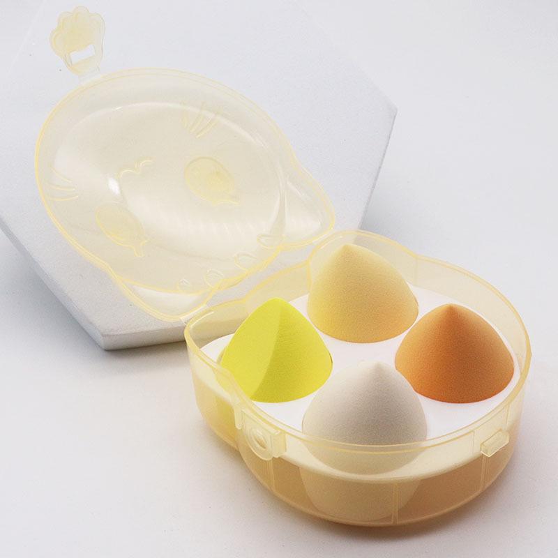 Kitten Four-Grid Non-Latex Makeup Sponge Set - Water Expanding Slant Puff No Bag
Kitten Four-Grid Non-Latex Makeup Sponge Set - Water Expanding Slant Puff No Bag