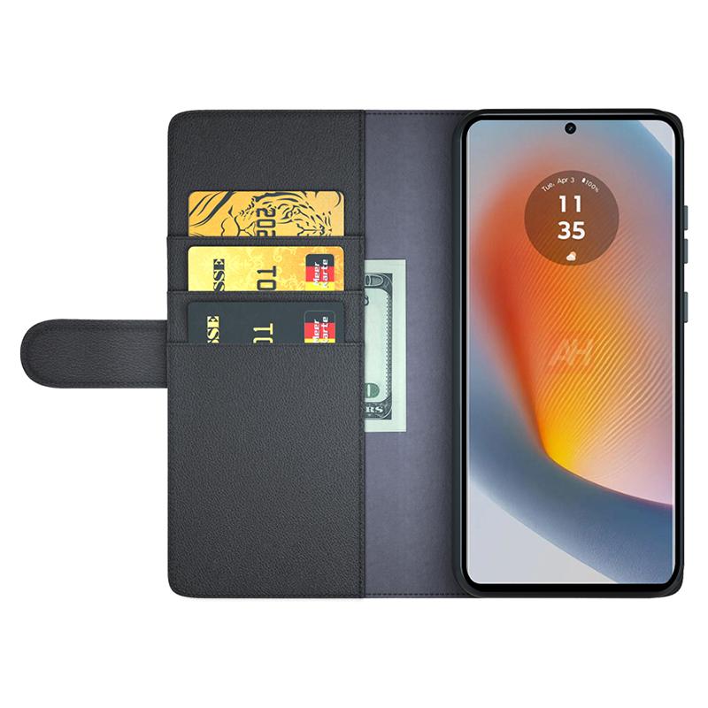For Motorola Edge 50 Fusion 5G Case Genuine Split Leather Phone Cover with Wallet Stand Black
For Motorola Edge 50 Fusion 5G Case Genuine Split Leather Phone Cover with Wallet Stand Black