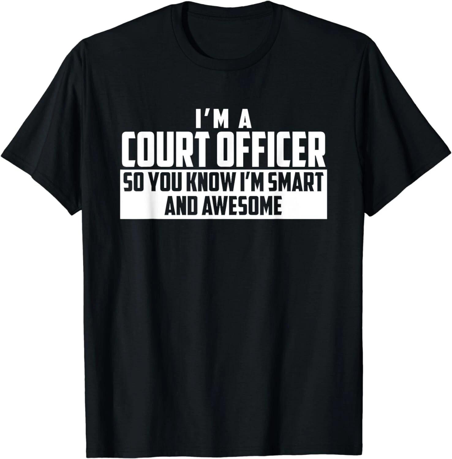 The Official Smart and Awesome Court Officer Gift Unisex T-Shirt 4XL
The Official Smart and Awesome Court Officer Gift Unisex T-Shirt 4XL