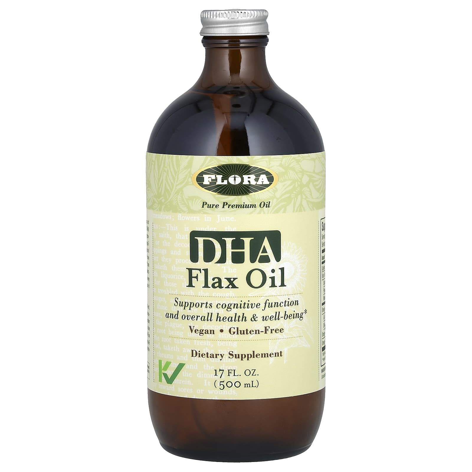 Dha Flax Oil, 500Ml(17Fl Oz)
Dha Flax Oil, 500Ml(17Fl Oz)