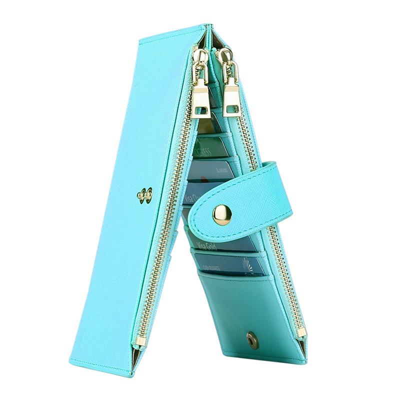 Гуанчжоу многокарточный карман для карт от имени RFID складной кошелек на двойной молнии кошелек большой вместимости OEM OEM 18.5x11x1 светло-синий
Гуанчжоу многокарточный карман для карт от имени RFID складной кошелек на двойной молнии кошелек большой вместимости OEM OEM 18.5x11x1 светло-синий