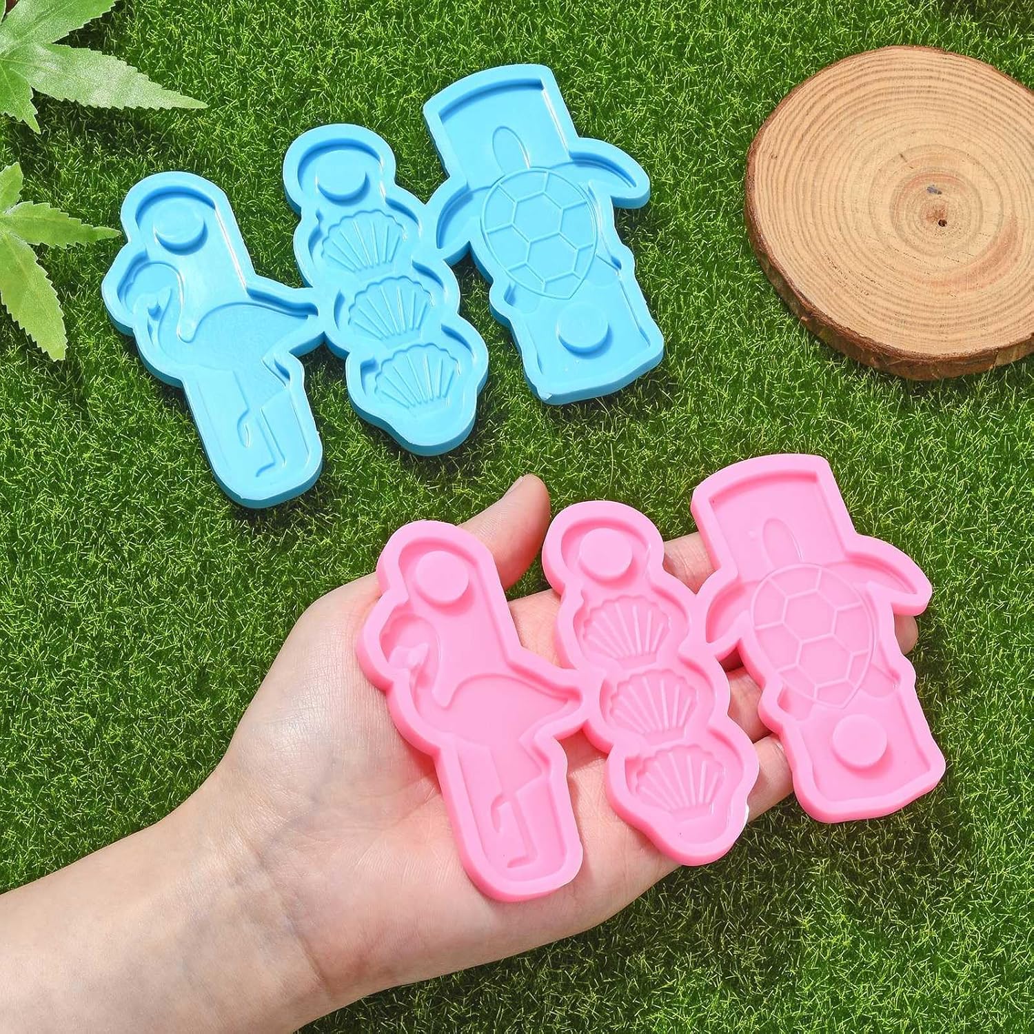 2pcs Cup Lid Shaped Silicone Molds Animal Theme Turtle Shell Flamingo Molds Name Tag Molds with Keyrings for DIY Keychain Bag Phone Charms Crafts 2pcs-Silicone Owl Molds-1
2pcs Cup Lid Shaped Silicone Molds Animal Theme Turtle Shell Flamingo Molds Name Tag Molds with Keyrings for DIY Keychain Bag Phone Charms Crafts 2pcs-Silicone Owl Molds-1