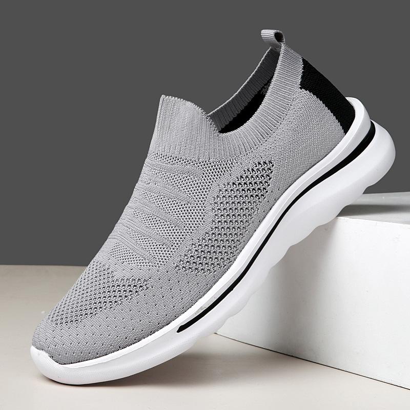 Spring and summer mesh foot health flying weaving breathable walking shoes casual soft sole casual shoes couple shoes 46 серый
Spring and summer mesh foot health flying weaving breathable walking shoes casual soft sole casual shoes couple shoes 46 серый