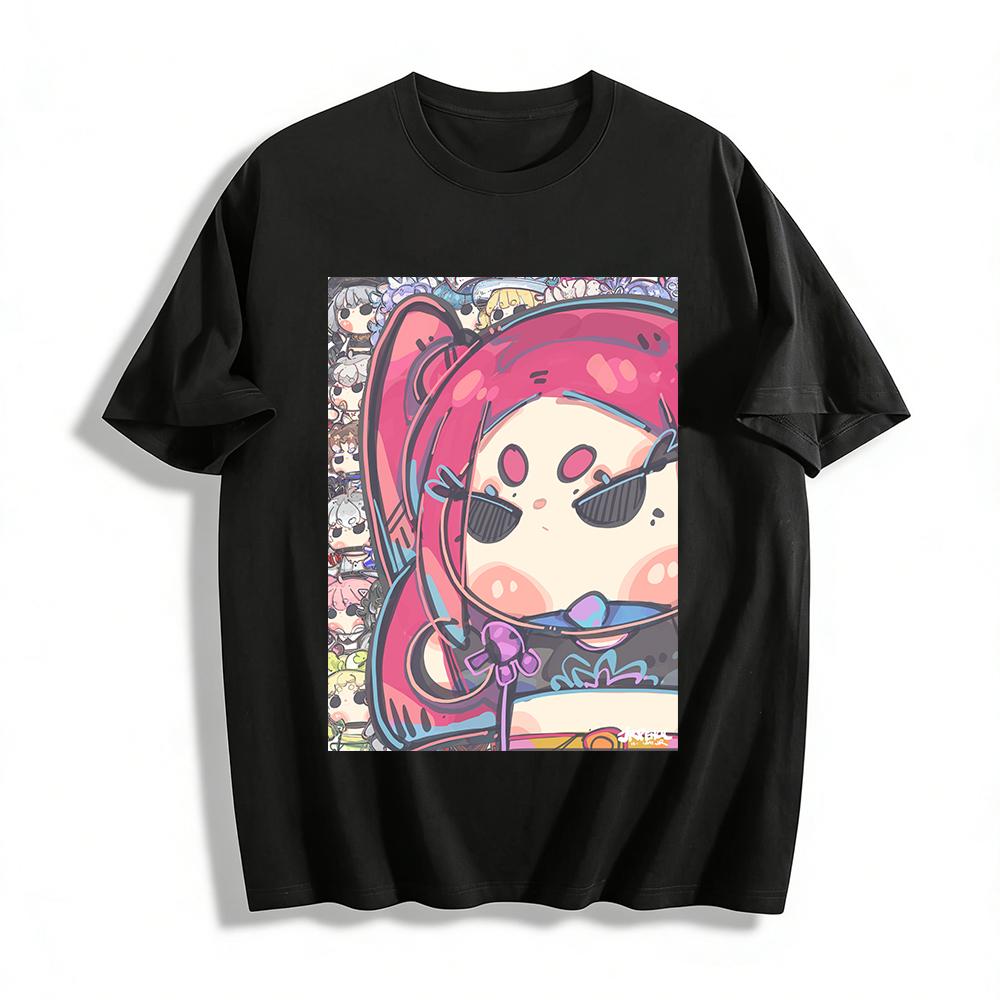 Cute Chibi Style Anime Girl Print T-shirt, Niche Trendy Loose Casual Top For Men And Women Pure cotton T-shirt XXS
Cute Chibi Style Anime Girl Print T-shirt, Niche Trendy Loose Casual Top For Men And Women Pure cotton T-shirt XXS