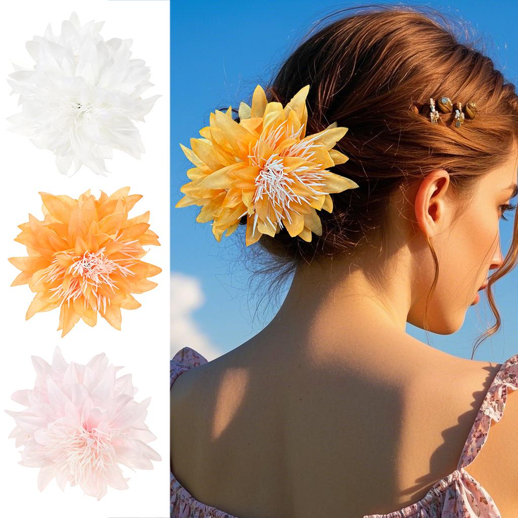 simulation Fabric Flower Hair Clips Hairpin Fashion Hair Accessories Large Hair Claw For Women Girl
simulation Fabric Flower Hair Clips Hairpin Fashion Hair Accessories Large Hair Claw For Women Girl